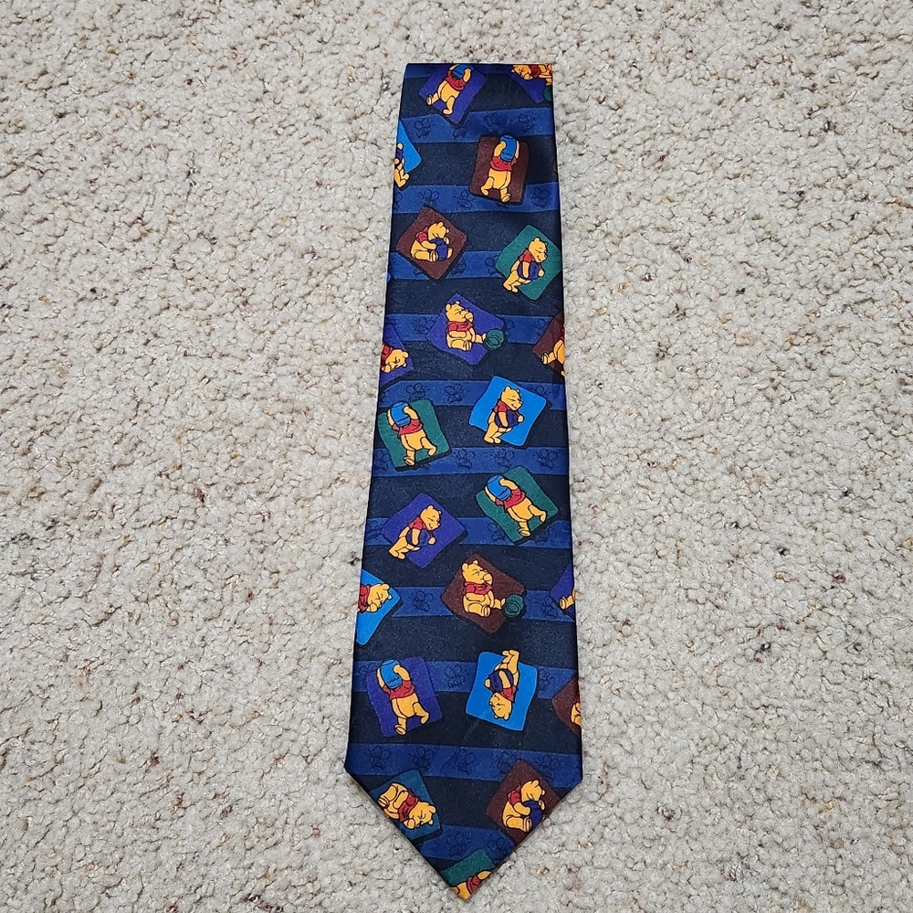 Disney Winnie The Pooh Mens Neck‎ Tie Vintage